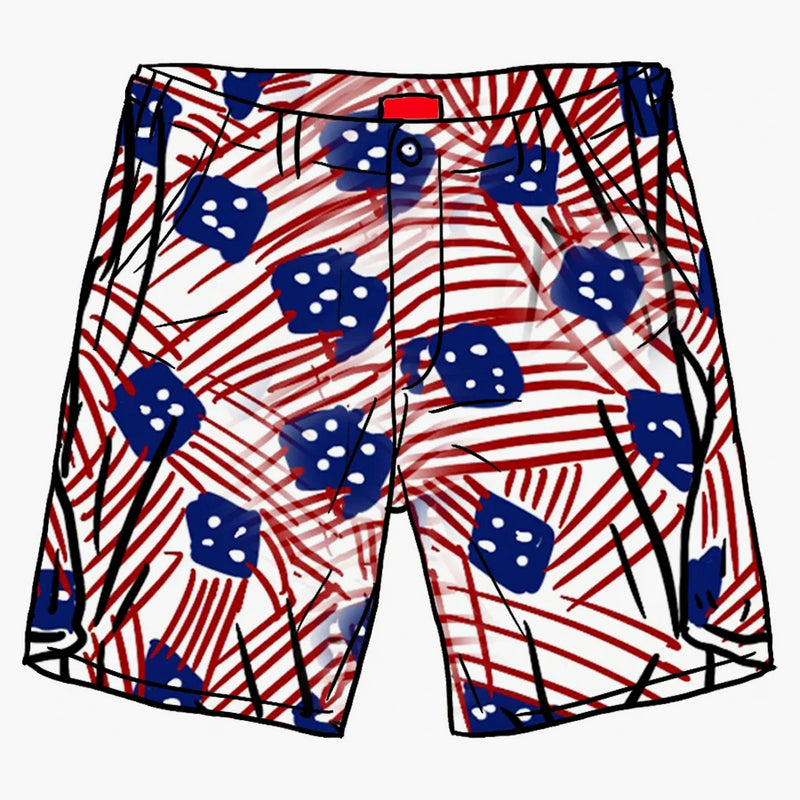 Supreme Work Short (ss20) Flags