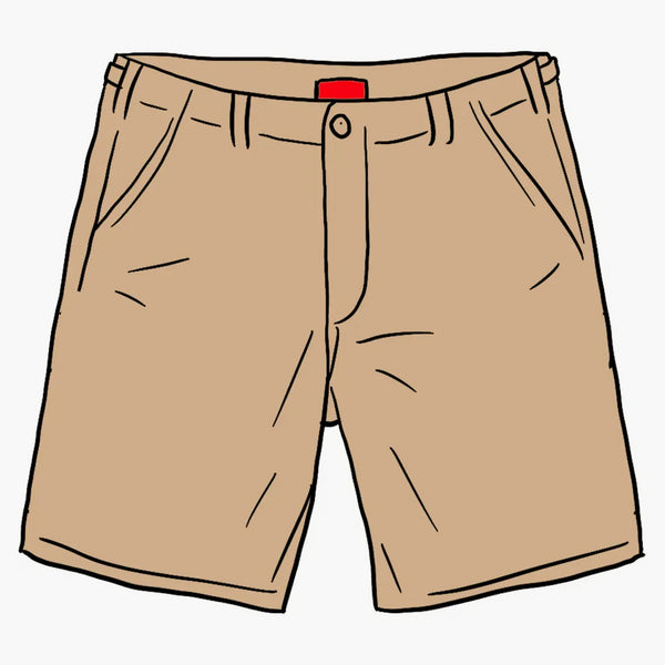Nejvyšší práce krátké (SS20) Khaki