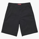 Supreme Work Short (ss25) Black