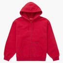 Supreme Work Zip Up Hooded Sweatshirt (SS25) Red