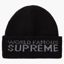 Supremo Geanie World Beanie Black