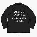Supreme World Famous Coaches Jacket Black