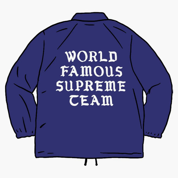 Supremo Coaches famosi in tutto il mondo giacca Dark Royal