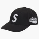 Supreme World Famous S Logo 6-panel Black
