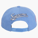 Supreme World Famous S Logo 6-panel Blue
