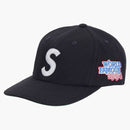Supreme World Famous S Logo 6-Panel Navy