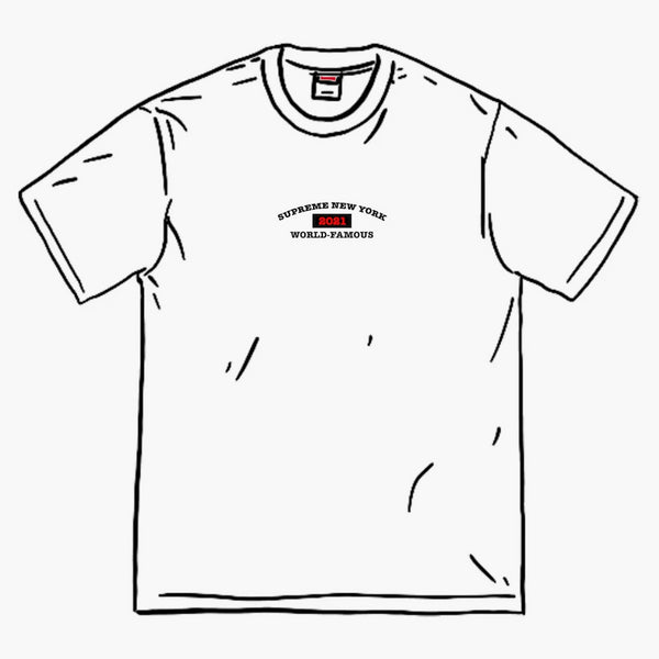 Supreme World Famous S/S Top White
