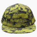 Supreme World Famous Taped Seam Camp Cap Acid Green