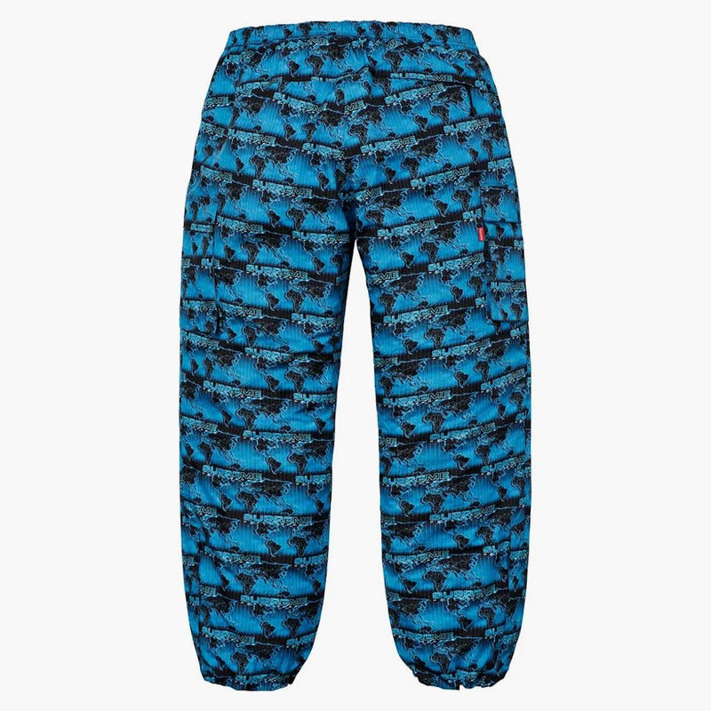Supreme World Famous Taped Seam Cargo Pant Cyan