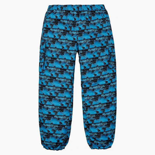 Supreme World Famous Taped Seam Cargo Pant Cyan