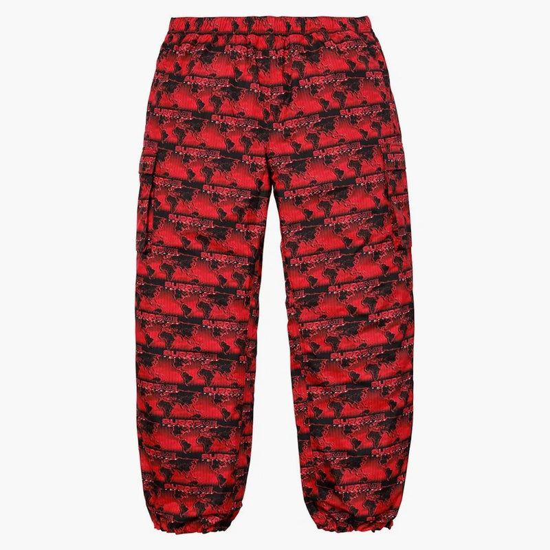 Supreme World Famous Tejpad sömlast Pant Red