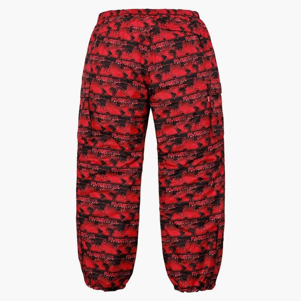Supreme World Famous Tejpad sömlast Pant Red