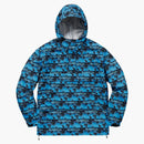 Supreme World Famous Taped Seam Hooded Pullover Blue