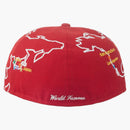 Supremo Worldwide Box logo La nuova era ha rosso