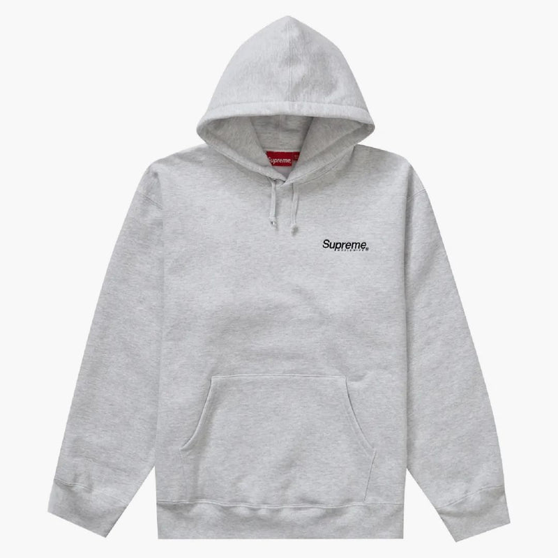 Supreme Worldwide Hooded Sweatshirt Ash Grey
