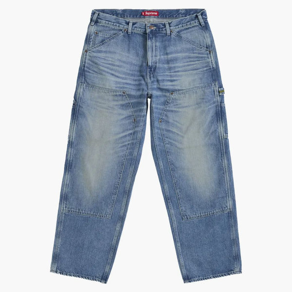 Supreme Worn Double Knee Painter Pant Denim