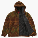 Supreme Woven Hooded Jacket Rust