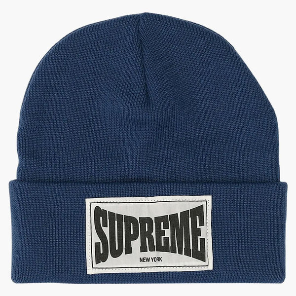 Nejvyšší tkaný štítek Beanie Slate