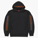 Supreme Woven Patches Hooded Sweatshirt Black