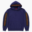 Supreme Woven Patches Hooded Sweatshirt Royal