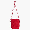 Supreme Woven Shoulder Bag Red