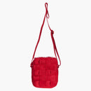 Supreme Woven Shoulder Bag Red