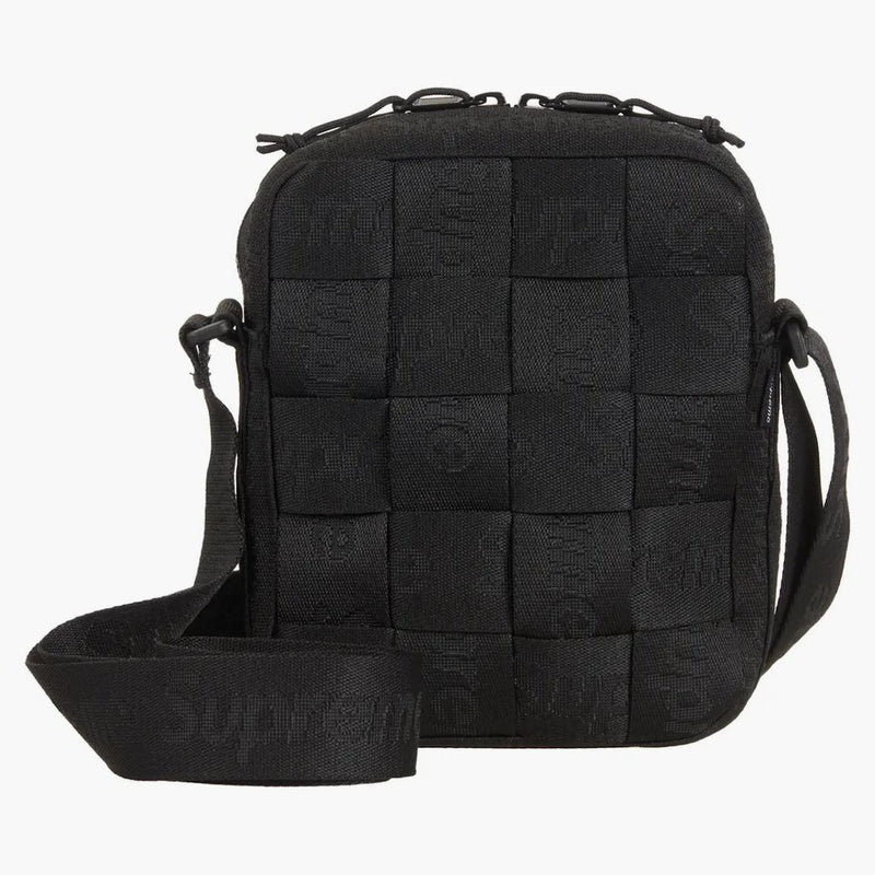 Supreme Woven Shoulder Bag Ss24 Black
