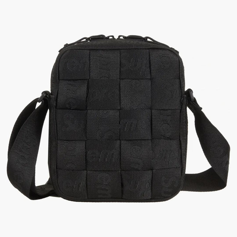 Supreme Woven Shoulder Bag Ss24 Black