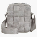 Nejvyšší tkaný taška na ramen SS24 šedá