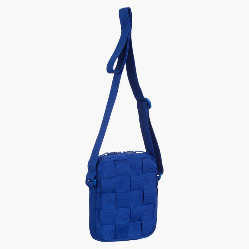 Högsta vävda axelväska SS24 Royal
