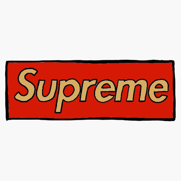 Supreme Woven Straw Mat Red