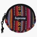 Supreme Woven Stripe Coin Pouch Multicolor