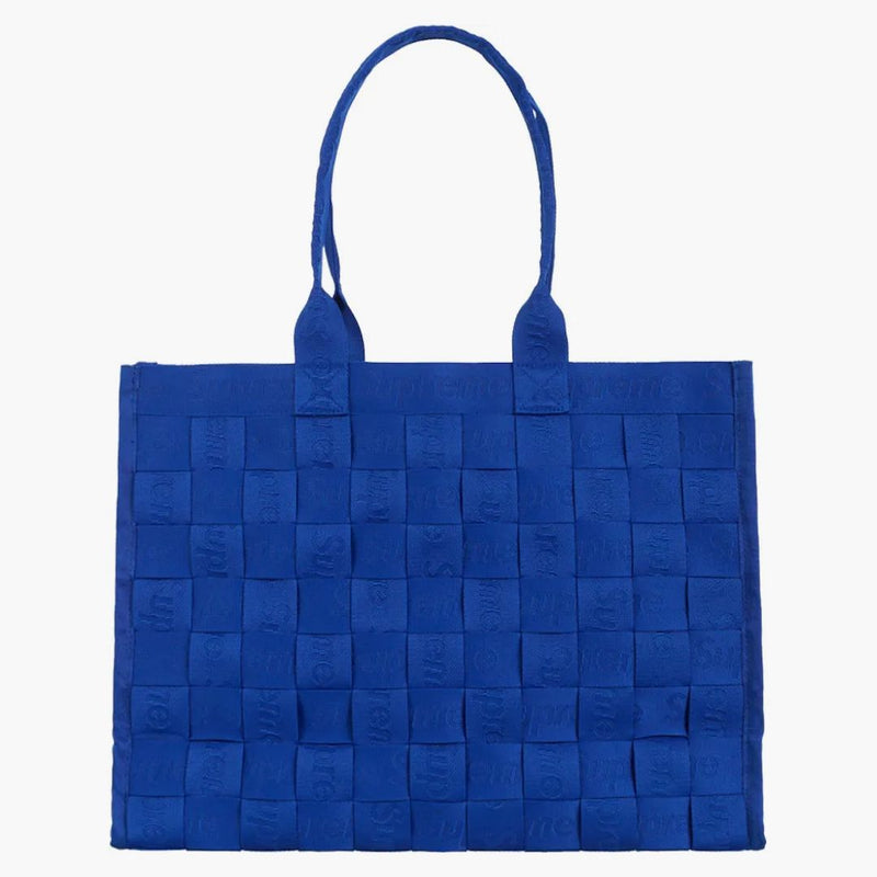 Supreme Woven Tote Royal