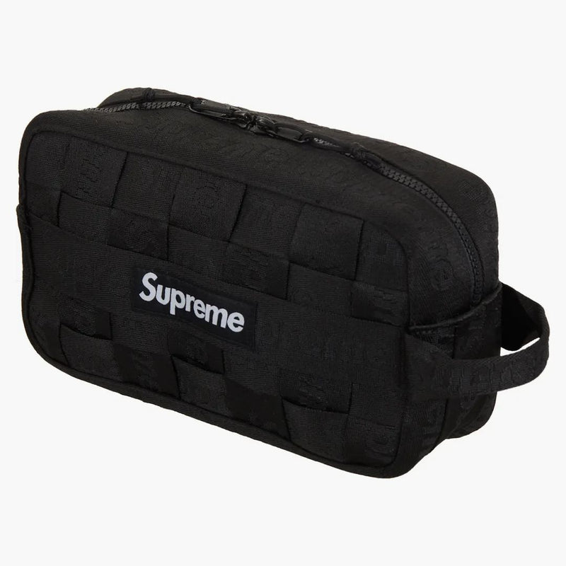 Borsa di utilità suprema intrecciata nera
