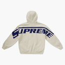Supreme Wrapped Half Zip Hooded Sweatshirt Stone