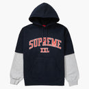 Supreme XXL Hooded Sweatshirt Navy