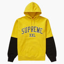 Supreme XXL Hooded Sweatshirt Yellow