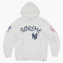Supreme Yankees Hooded Sweatshirt White