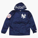 Nejvyšší yankees saténová kapucí námořnická bunda