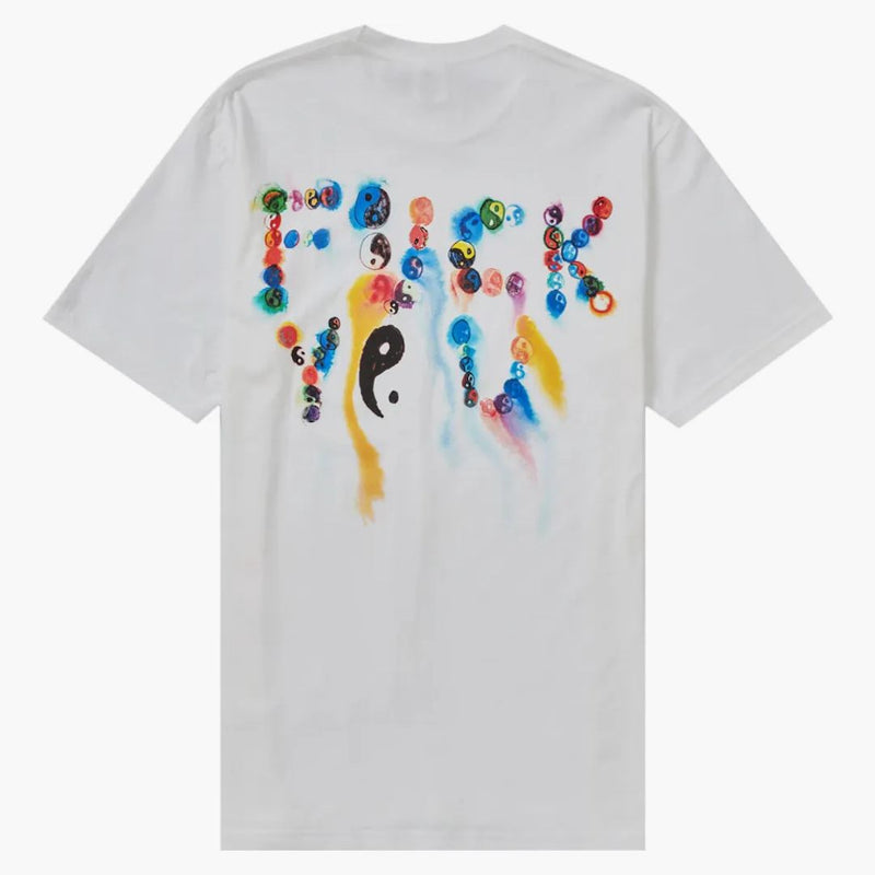 Högsta yin yang tee vit