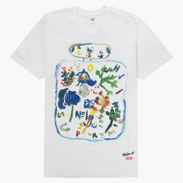 Supreme Yohji Yamamoto Paint Tee White