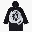 Högsta yohji yamamoto parka svart