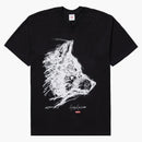 Supreme Yohji Yamamoto Scribble Wolf Tee Black