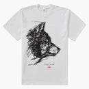 Supreme Yohji Yamamoto Scribble Wolf Tea White White
