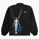 Högsta yohji yamamoto tekken nylon bomber jacka svart