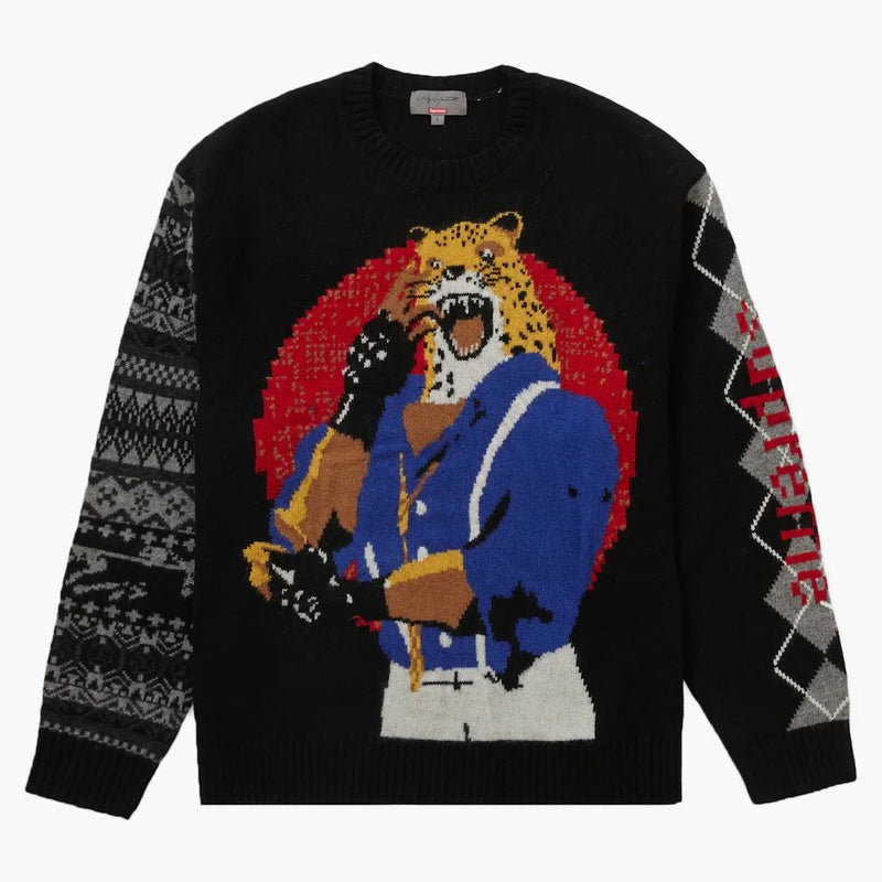 Supreme Yohji Yamamoto Tekken Sweater Black
