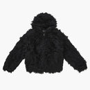 Supreme Y's By Yohji Yamamoto Faux Fur Windstopper Hooded Bomber Jacket Black