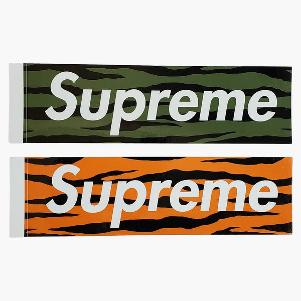Supreme Zebra Box Logo Sticker Set