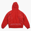 Supreme Zig Zag Stitch Puffy Jacket Red