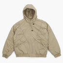 Supreme Zig Zag Stitch Puffy Jacket Tan